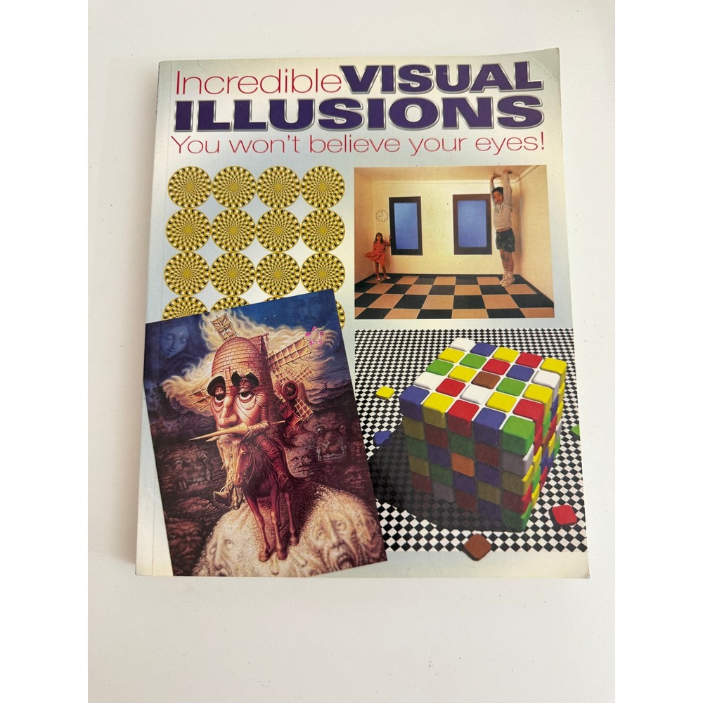 Incredible Visual Illusions Al Seckel Optical Illusions Art Book Capella